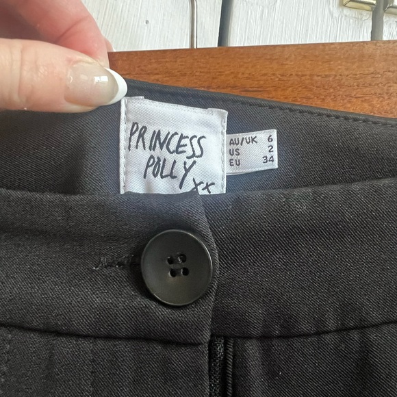 Princess Polly Archer Pants Black - Picture 3 of 6